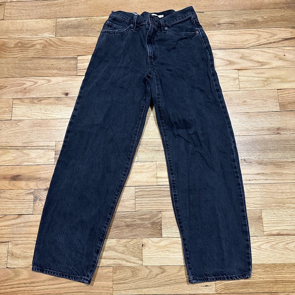 COPY - Levis baggy dad jeans size 25 Black
